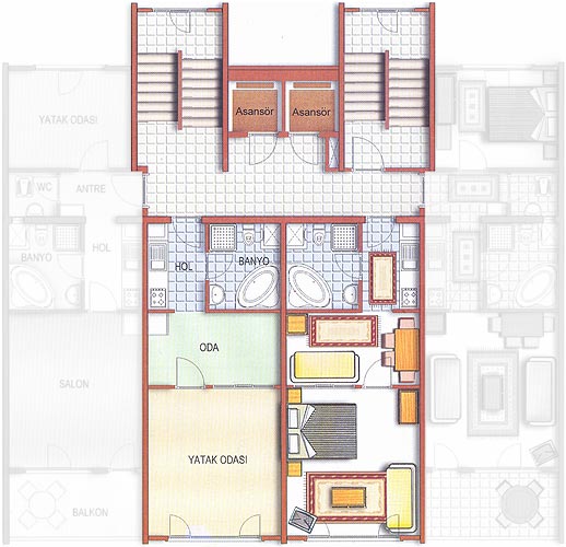 Satılık Devre Mülk — A15 Dönem 50m²