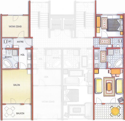 Satılık Devre Mülk — B08 Dönem 70m²