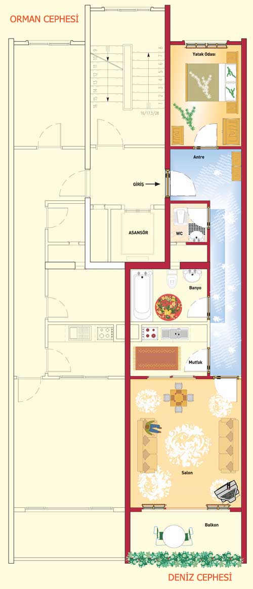 Satılık Devre Mülk — B09 Dönem 85m²